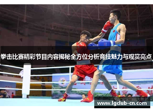 拳击比赛精彩节目内容揭秘全方位分析竞技魅力与观赏亮点 拳击比赛精彩节目内容揭秘全方位分析竞技魅力与观赏亮点